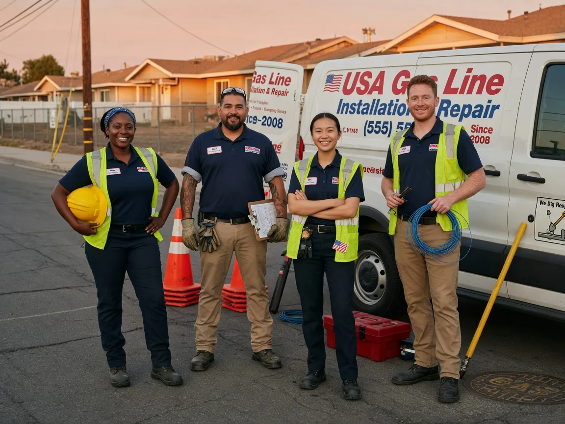 Gas Line Installation company in Stratford, TX